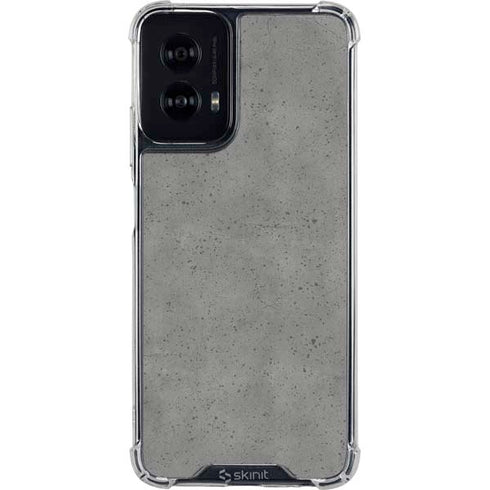 Speckle Grey Concrete Moto G Power 5G (2024) Clear Case