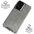 Speckle Grey Concrete Moto G Power 5G (2024) Clear Case