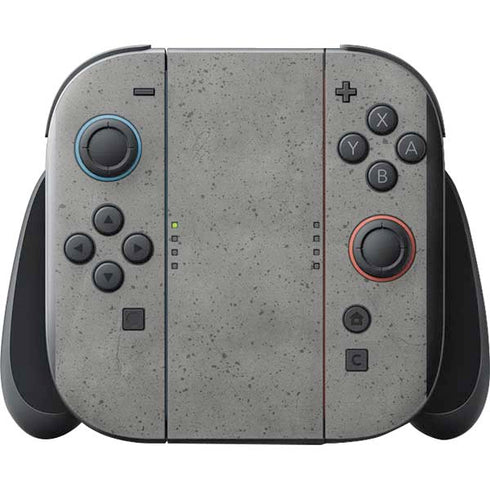 Speckle Grey Concrete Nintendo Switch 2 (2025) with Joy-Con Skin