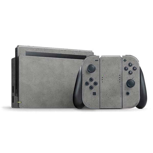 Speckle Grey Concrete Nintendo Skins