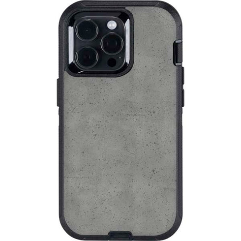 Speckle Grey Concrete Otterbox Defender iPhone Skin