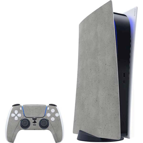 Speckle Grey Concrete PlayStation PS5 Skins