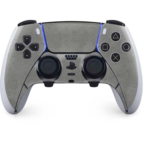 Speckle Grey Concrete PS5 DualSense Edge Pro Controller Skin