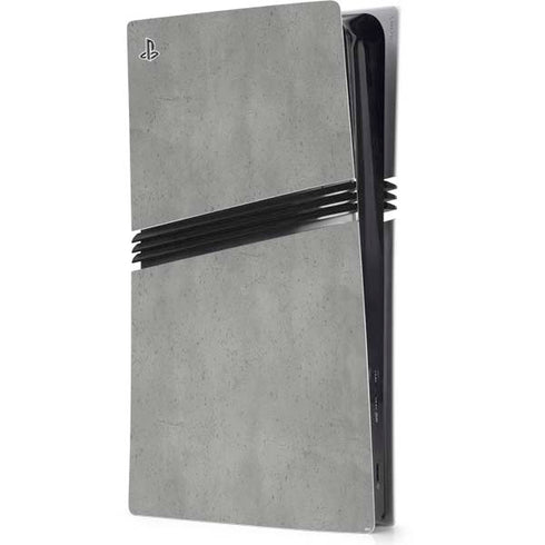 Speckle Grey Concrete PS5 Pro Console Skin