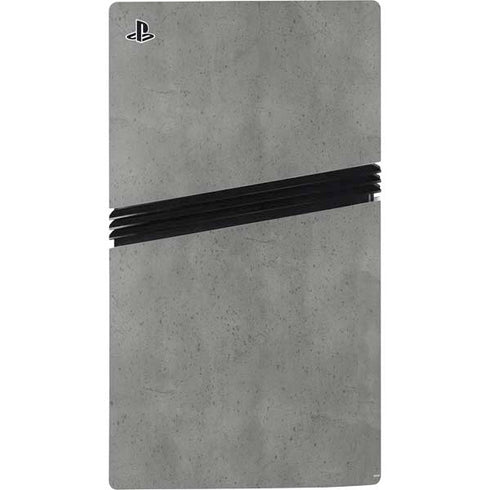 Speckle Grey Concrete PS5 Pro Console Skin