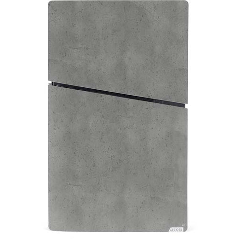 Speckle Grey Concrete PS5 Slim Digital Edition Console Skin
