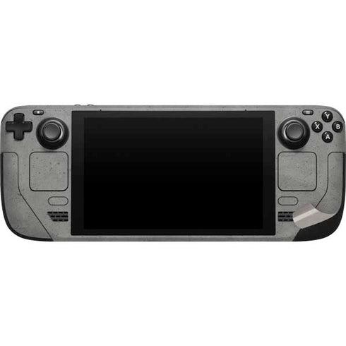 Speckle Grey Concrete Steam Deck Handheld Gaming Computer Skin