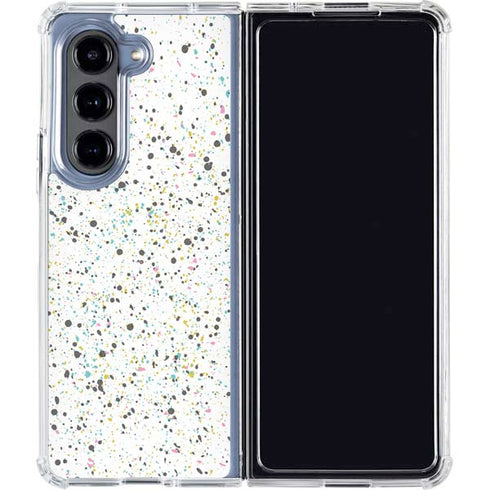 Speckled Funfetti Galaxy Z Fold5 5G Clear Case