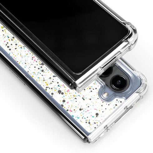 Speckled Funfetti Galaxy Z Fold5 5G Clear Case
