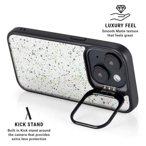Speckled Funfetti iPhone 15 Plus Kickstand Case