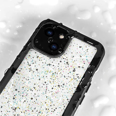 Speckled Funfetti iPhone 15 Plus Waterproof Case
