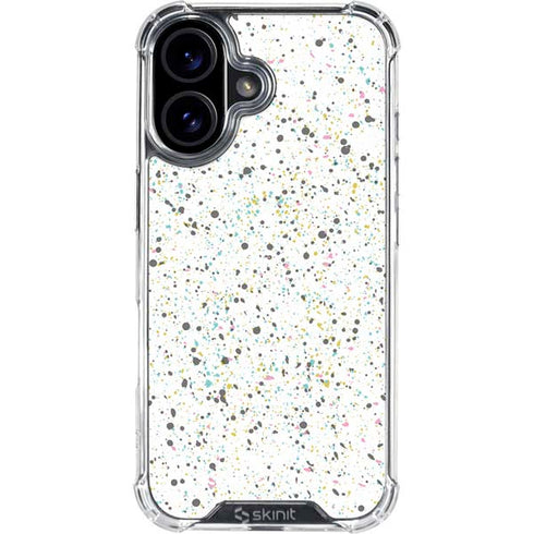 Speckled Funfetti iPhone 16 Plus Clear Case