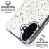 Speckled Funfetti iPhone 16 Plus Clear Case