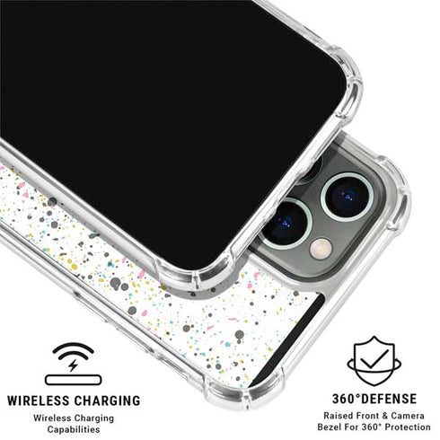 Speckled Funfetti iPhone 16 Pro Max Clear Case