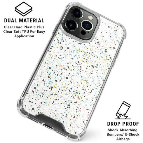 Speckled Funfetti iPhone 16 Pro Max Clear Case