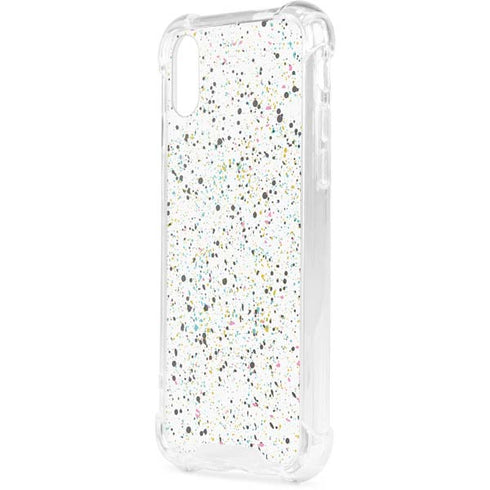 Speckled Funfetti iPhone XS Clear Case