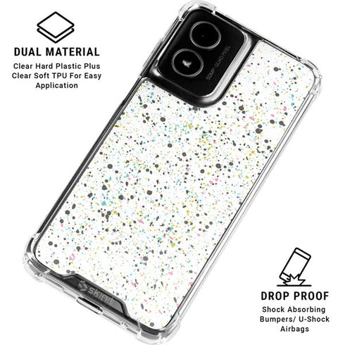 Speckled Funfetti Moto G Power 5G (2024) Clear Case