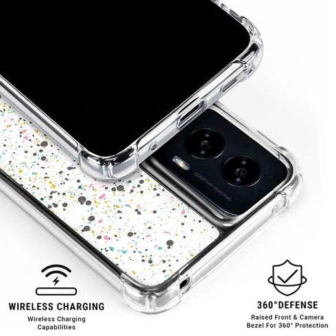Speckled Funfetti Moto G Power 5G (2024) Clear Case