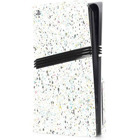 Speckled Funfetti PS5 Pro Disk Console Skin