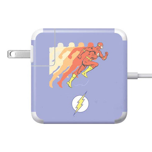 DC Comics The Flash Speed Mode Pose 85W Power Adapter (15 and 17 inch MacBook Pro Charger) Skin