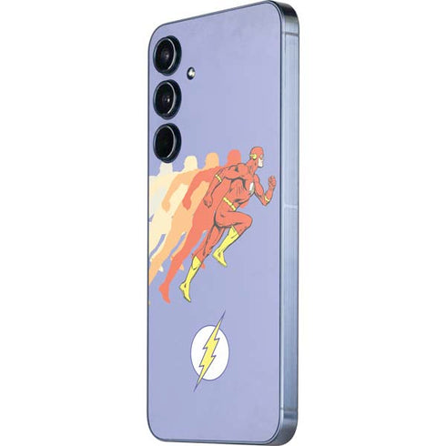 DC Comics The Flash Speed Mode Pose Galaxy A35 5G Skin