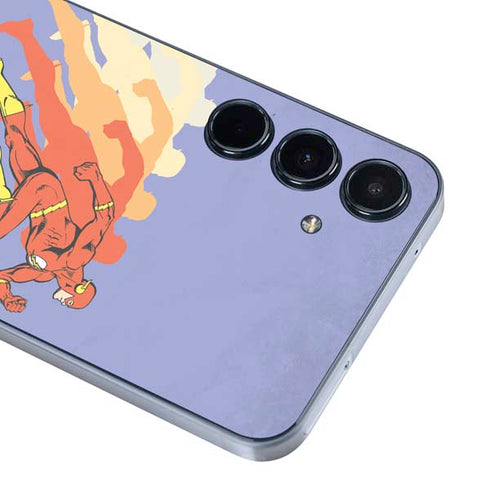 DC Comics The Flash Speed Mode Pose Galaxy A35 5G Skin