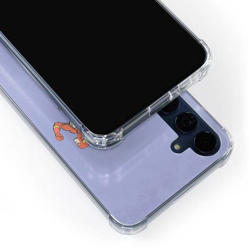 DC Comics The Flash Speed Mode Pose Galaxy A55 5G Clear Case