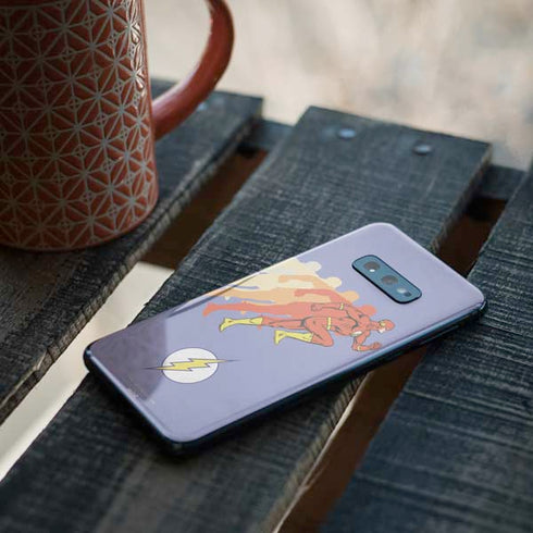 DC Comics The Flash Speed Mode Pose Galaxy S10e Skin