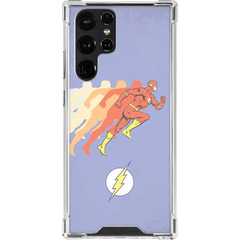 DC Comics The Flash Speed Mode Pose Galaxy S23 Ultra Clear Case