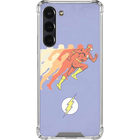 DC Comics The Flash Speed Mode Pose Galaxy S24 FE Clear Case