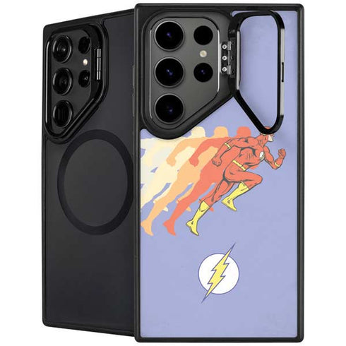 DC Comics The Flash Speed Mode Pose Galaxy S25 Ultra Kickstand Case