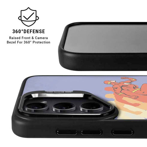 DC Comics The Flash Speed Mode Pose Galaxy S24 Ultra Kickstand Case