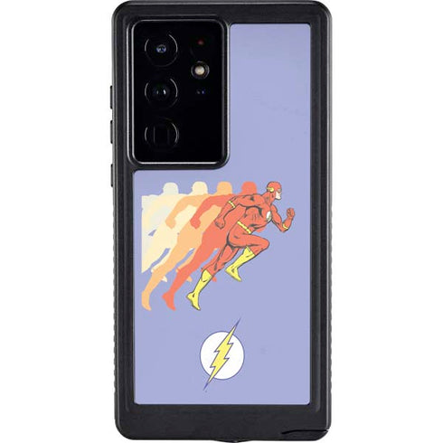 DC Comics The Flash Speed Mode Pose Galaxy S24 Ultra Waterproof Case