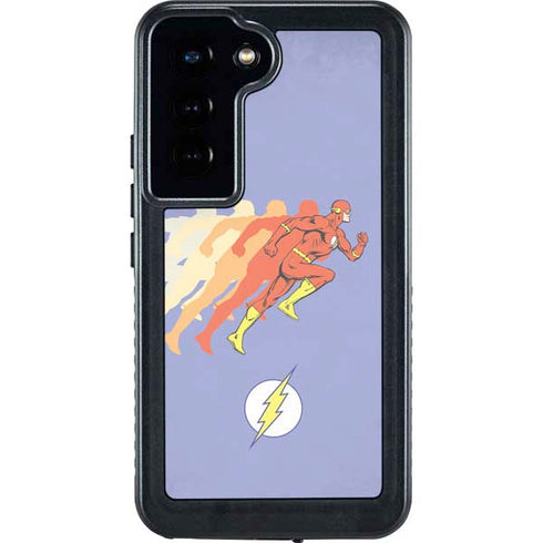 DC Comics The Flash Speed Mode Pose Galaxy S24 Waterproof Case