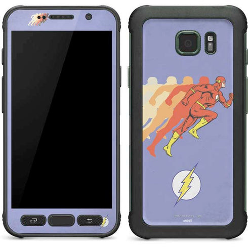 DC Comics The Flash Speed Mode Pose Galaxy S7 Active Skin