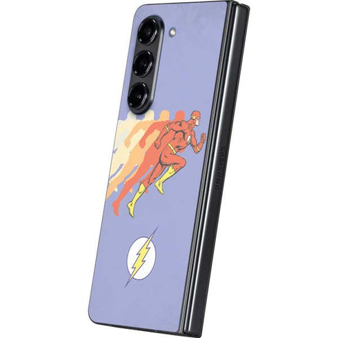 DC Comics The Flash Speed Mode Pose Galaxy Z Fold5 5G Skin
