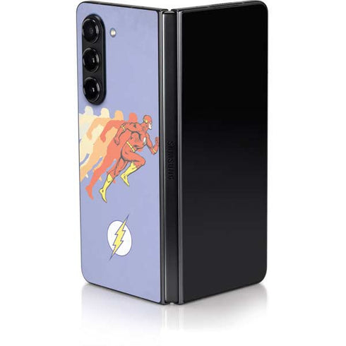 DC Comics The Flash Speed Mode Pose Galaxy Z Fold5 5G Skin