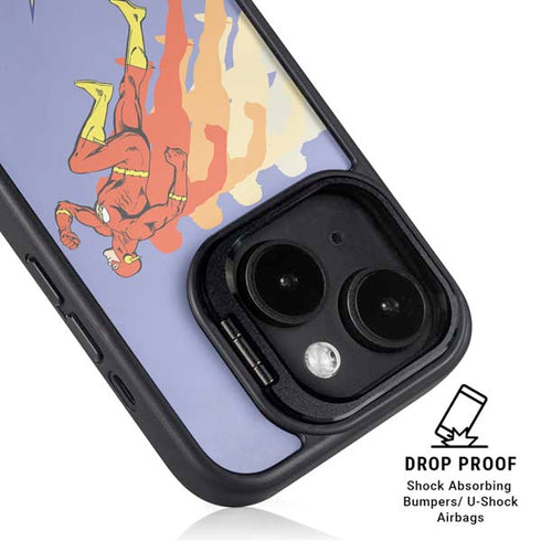 DC Comics The Flash Speed Mode Pose iPhone 13 Kickstand Case