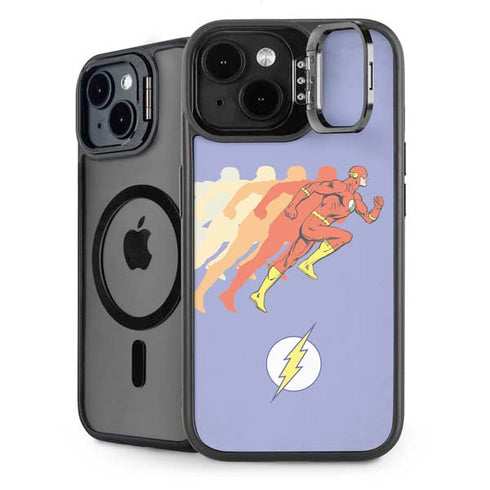 DC Comics The Flash Speed Mode Pose iPhone 14 Kickstand Case