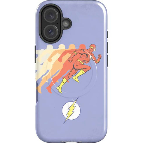 DC Comics The Flash Speed Mode Pose iPhone 16 Magsafe Impact Case