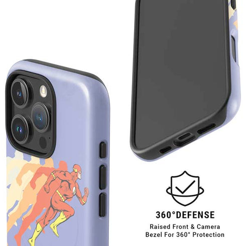 DC Comics The Flash Speed Mode Pose iPhone 16 Pro Magsafe Impact Case