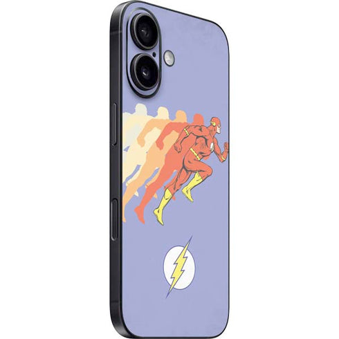DC Comics The Flash Speed Mode Pose iPhone 16 Skin