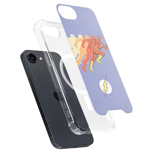 DC Comics The Flash Speed Mode Pose iPhone 16e MagSafe Case