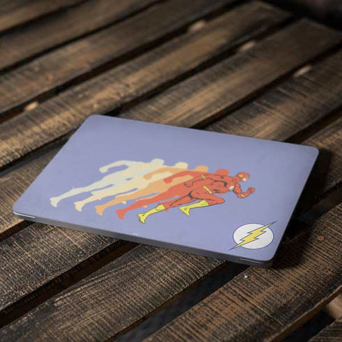 DC Comics The Flash Speed Mode Pose Apple MacBook Air Skin