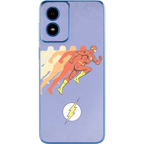 DC Comics The Flash Speed Mode Pose Moto G Play 4G (2024) Skin