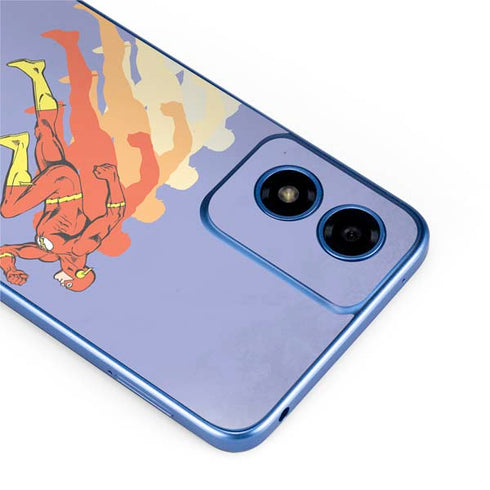 DC Comics The Flash Speed Mode Pose Moto G Play 4G (2024) Skin