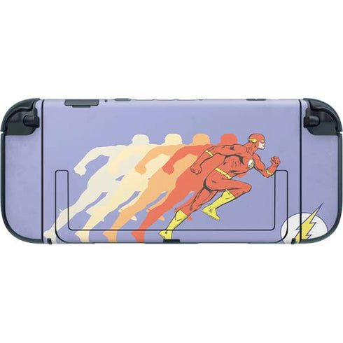 DC Comics The Flash Speed Mode Pose Nintendo Switch 2 (2025) with Joy-Con Skin