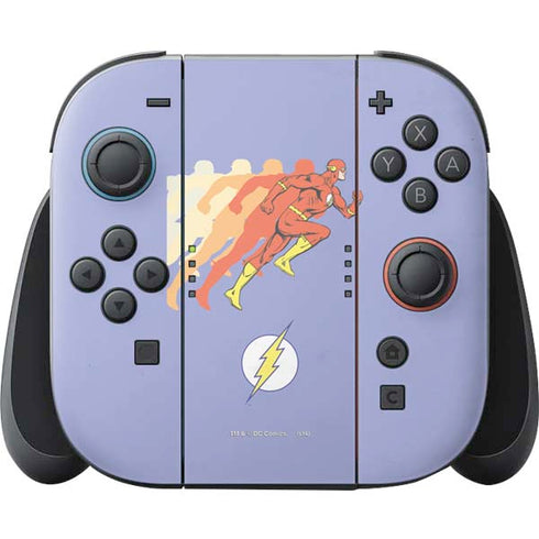 DC Comics The Flash Speed Mode Pose Nintendo Switch 2 (2025) Joy-Con Controller Skin