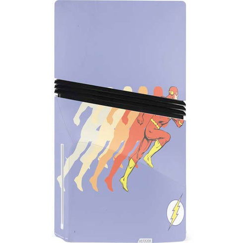 DC Comics The Flash Speed Mode Pose PS5 Pro Disk Bundle Skin