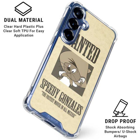 Looney Tunes Speedy Gonzales- Andale! Andale! Galaxy S25 Clear Case